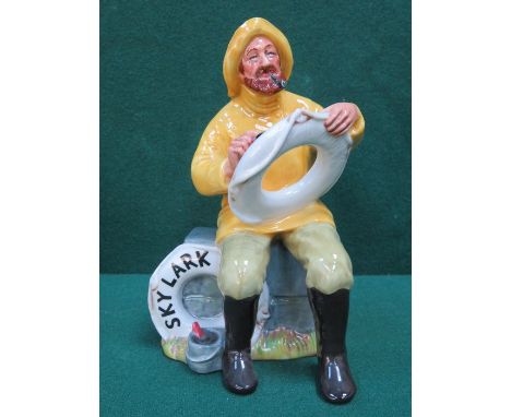 ROYAL DOULTON GLAZED CERAMIC FIGURE- THE BOATMAN, HN2417 