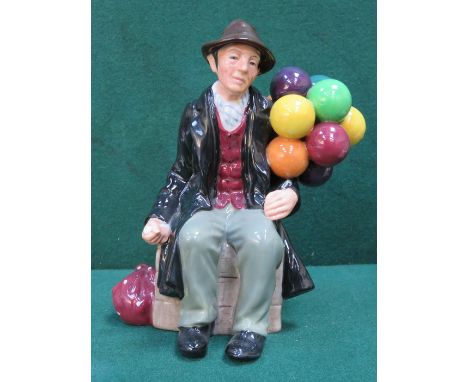 ROYAL DOULTON GLAZED CERAMIC FIGURE- THE BALLOON MAN, HN1954