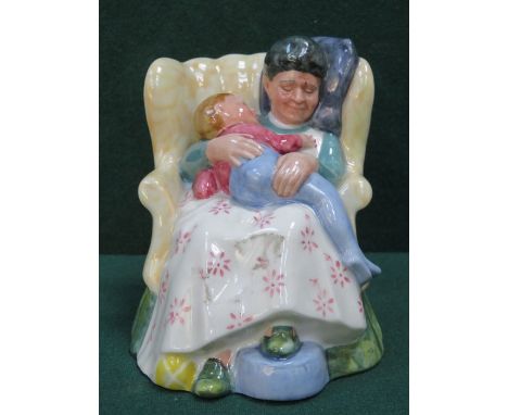 ROYAL DOULTON GLAZED CERAMIC FIGURE- SWEET DREAMS, HN2380 