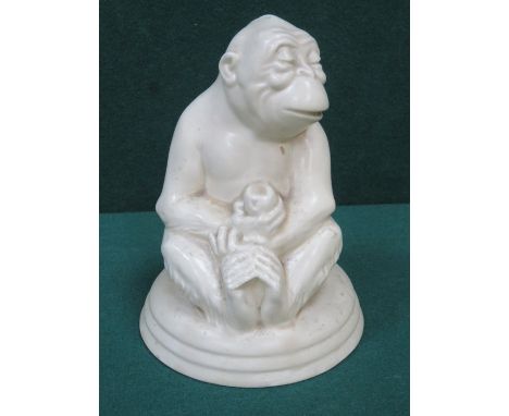 BESWICK CERAMIC SEATED GORILLA, No 391, APPROXIMATELY 18cm HIGH