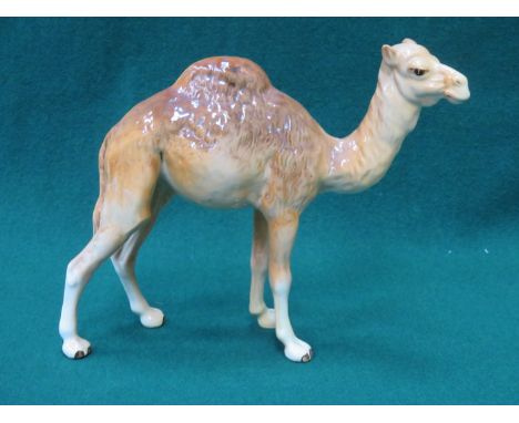 BESWICK GLAZED CERAMIC CAMEL NO 1044 BY ARTHUR GREDINGTON 18cm