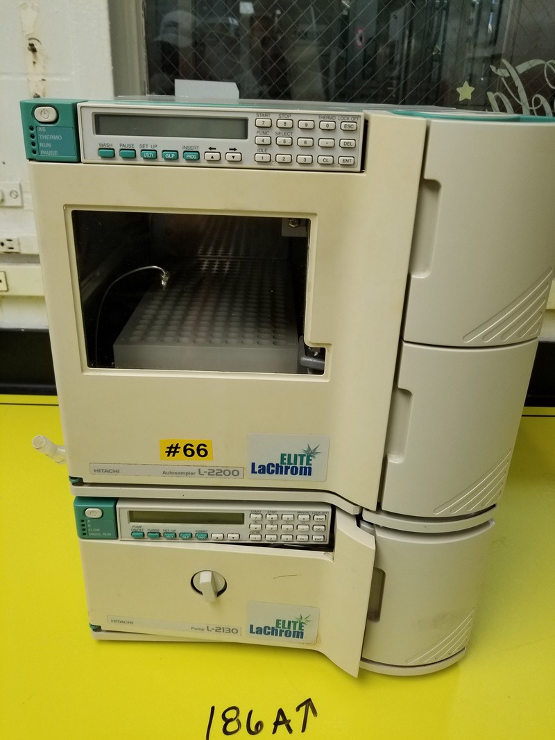 Hitachi Elite LaChrom Model L-2200 & L-2130 HPLC Units, S/N: 19E40-028 ...