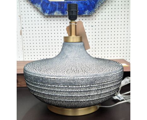 OKA MERTENSII CERAMIC TABLE LAMP, 38cm H. 