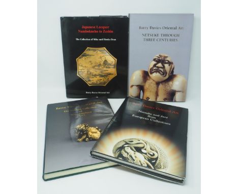 BARRY DAVIES ORIENTAL ARTexhibition catalogues: Japanese Lacquer, Nambokucho to Zeshin (Dean collection); Netsuke through Thr