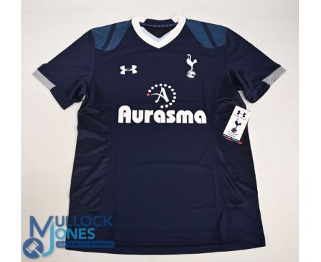 Tottenham Hotspur FC Away Football Shirt 2012-2013 Size Large. Under Armour / Aurasma (VG) with tags