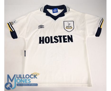 Tottenham Hotspur FC Home Football Shirt 1993-1995 Size Medium Umbro / Holsten (VG) 