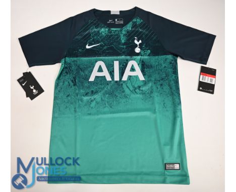 Tottenham Hotspur FC Football Shirt 2018-2019 3rd Kit Size Large. 12-13 Years Nike / AIA (VG) with tags