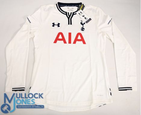 Tottenham Hotspur FC Football Cup Shirt 2013-2014 Size Large Under Armour / AIA (VG) with tags