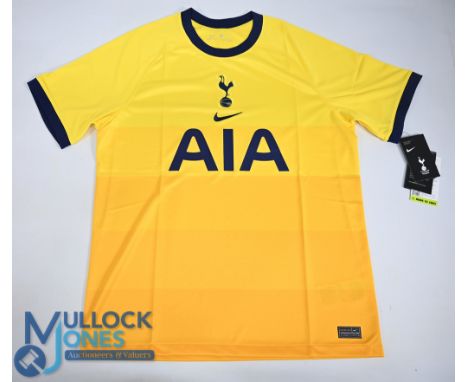 Tottenham Hotspur FC Football Shirt 2020-2021 3rd Kit Size Large. Nike / AIA (VG) with tags