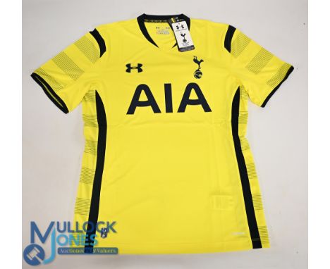 Tottenham Hotspur FC Football Shirt 2014-2015 3rd Kit Size Large. Under Armour / AIA (VG) with tags