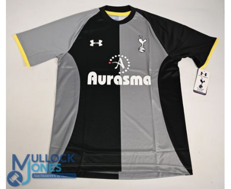 Tottenham Hotspur FC Football Shirt 2012-2013 3rd Kit Size Large. Under Armour / Aurasma (VG) with tags