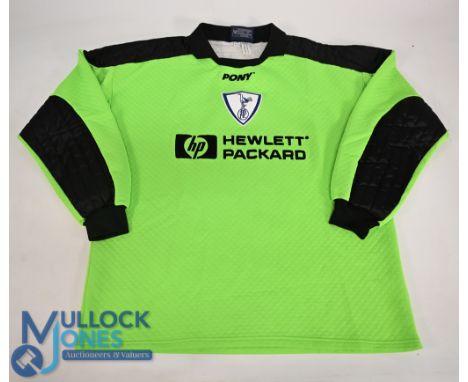 Tottenham Hotspur FC Goalkeeper Football Shirt 2014-2015 Size XL. Under Armour / AIA long sleeves (VG) with tags