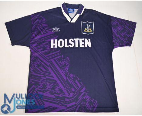 Tottenham Hotspur FC Away Football Shirt 1994-1995 Size Large. Umbro / Holsten (VG) 