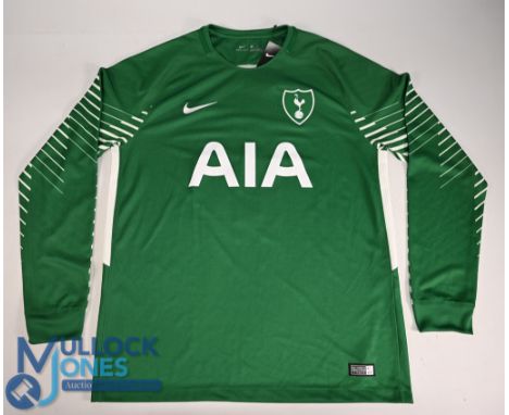 Tottenham Hotspur FC Goalkeeper Football Shirt 2017-2018 Size Large Nike / AIA (VG) with tags
