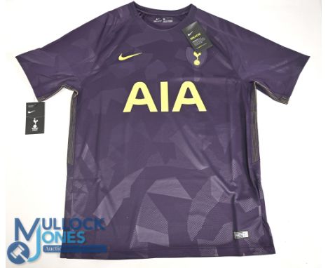 Tottenham Hotspur FC Football Shirt 2017-2018 3rd Kit Size Large. Nike / AIA (VG) with tags