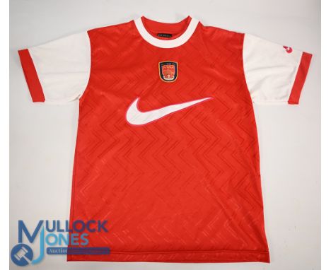 Arsenal FC Football Training Shirt 1996 Size Medium. Nike (VG)