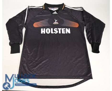 Tottenham Hotspur FC Goalkeeper Football Shirt 1999-2000 Size Large Adidas / Holsten Padded sleeves (G) with some bobbles