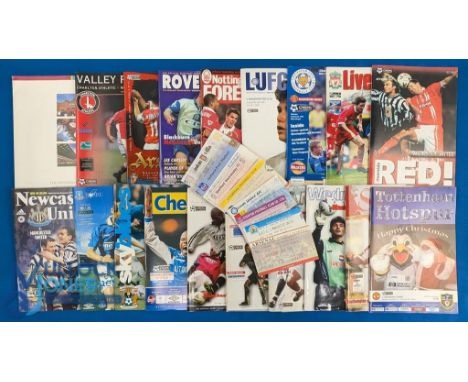 Manchester Utd in the Lancashire Cup programmes 1993/94 Bury (A), Wigan Athletic (A), Preston NE (A), Blackpool (Final at Bla