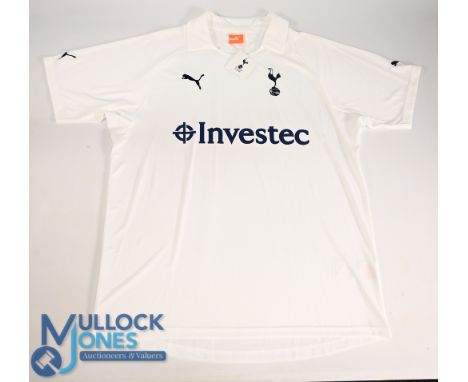 Tottenham Hotspur FC Home European Football Shirt 2011-2012 Size Large. Puma / Investec (VG) with tags