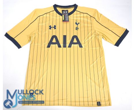 Tottenham Hotspur FC Football Shirt 2016-2017 #6 3rd Kit Size XL. Under Armour / AIA (VG) with tags