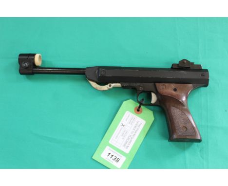 An Italian .177 cal break barrel air pistol, as a post 1939 air weapon the restrictions of the Crime Reduction Act apply to t