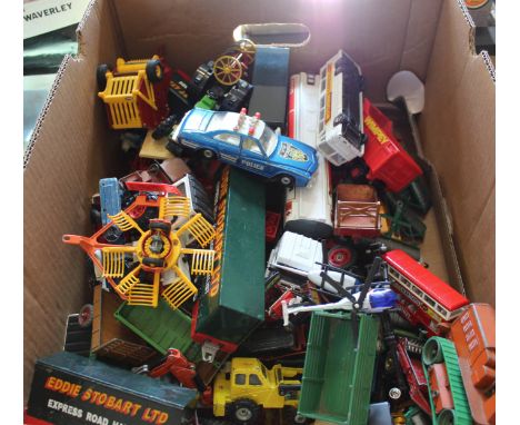 Various trucks, agricultural and other models including Corgi, Dinky etc