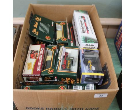 Boxed Corgi, Lledo plus other Eddie Stobart trucks and other models