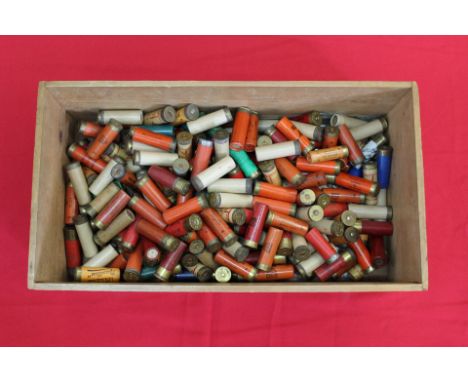 Approx two hundred various 12 bore 'vintage/collectors' cartridges, this item can only be purchased by someone with a current