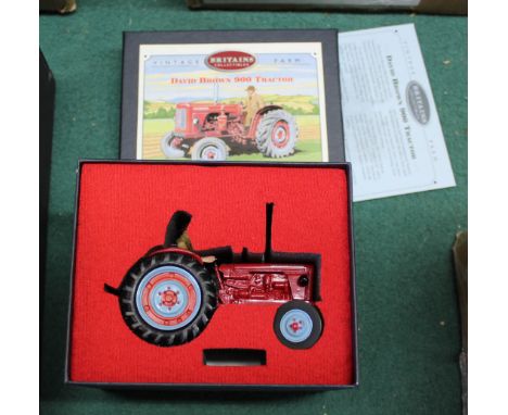 A boxed Britains David Brown 900 tractor