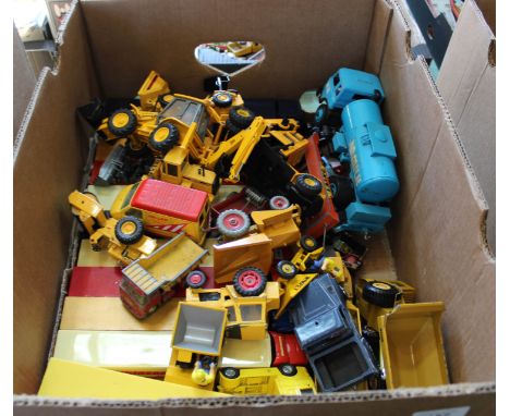 Various excavators, Pantechnicons etc including Britains, Corgi, Joal etc