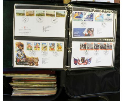 A lot to include approx. 260 Royal Mail First Day covers 1980 to 2006 together with 60 presentation packs 1990 to 2002 and a 