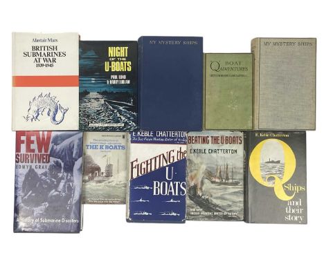 Submarines and U-Boats Twenty seven works Rear-Admiral Gordon Campbell. (1928) My Mystery Ship. 1st edn. London, Hodder and S