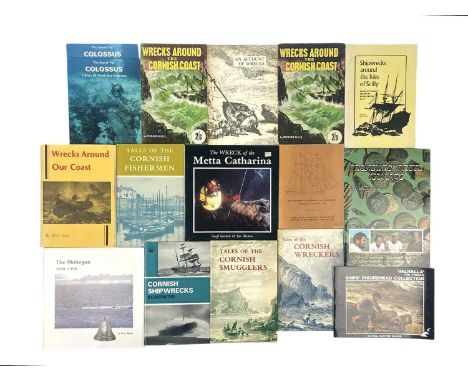 (Shipwrecks) Cornwall and Isles of Scilly A good collection of booklets and reports  Bray, John (1975) An Account of Wrecks 1