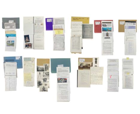 The Richard Larn Archive Eight folders  Miscellaneous Cornish Wrecks- Correspondence from the National Maritime Museum, Unite