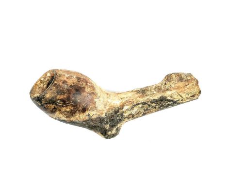 Dutch East Indiaman Campen, lost on the Needles, IOW in 1627 Bowl and short stem of early clay smoking pipe Measures 5cm x 1.