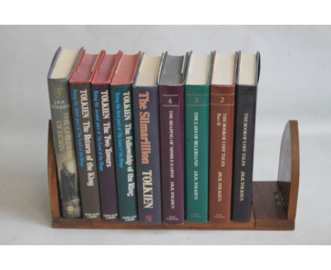 J.R.R. TOLKIEN - THREE VOLUME SET OF 'LORD OF THE RINGS' published by George Allen &amp; Unwin Ltd. 1973, Christopher Tolkien