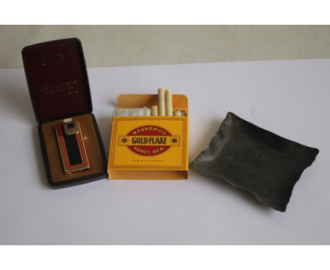 A PACKET OF W.D. &amp; H.O. WILLS GOLD FLAKE HONEY DEW CIGARETTES containing 18 of the original cigarettes together with a bo