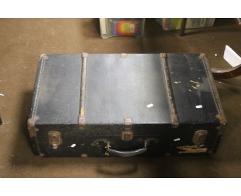 A WOOD BOUND TRUNK