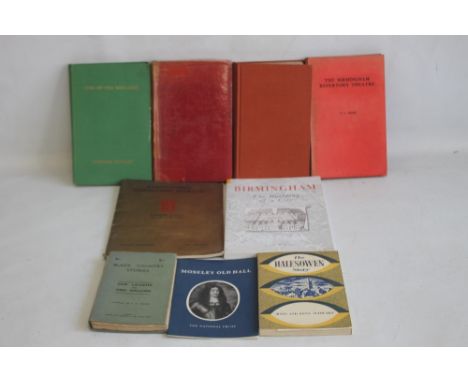 A SMALL COLLECTION OF MIDLANDS INTEREST BOOKS to include Hans &amp; Lena Schwarz - 'The Halesowen Story' a rare book publishe