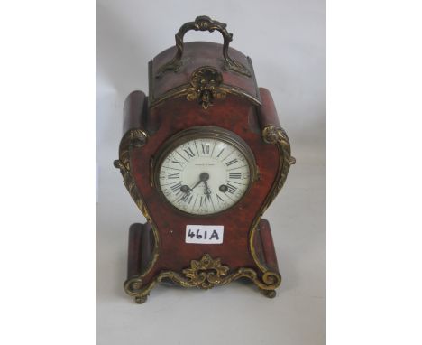 AN EDWARD &amp; SONS OF GLASGOW MANTEL CLOCK