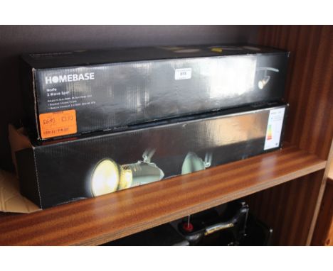 Two light fittings