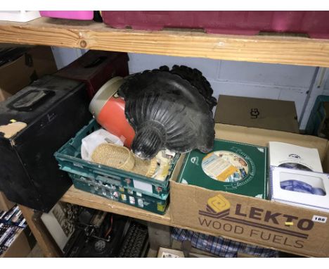 Shelf of assorted