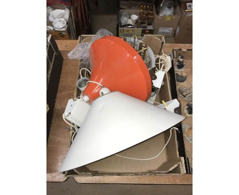 Quantity of 1960's/70's lighting