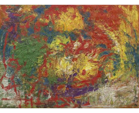 Fahr El-Nissa Zeid (Turkey, 1900-1991)A Rooster at Dawn oil on canvas, framedsigned 'F.Z.H' (lower right), executed circa ear