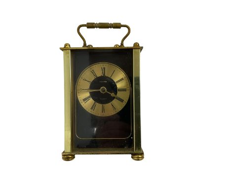 20th century Estyma quartz carriage clock