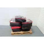 8 x Various Car Seat Covers. Consisting of: 2 x Renault Kangoo 2009-2015, Black & Red. 1 x Ford Conn
