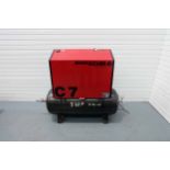 SIMM ECOAIR Compressor Type C7 on 260L Tank. 3 Phase.