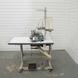 Pegasus Type ETS51-142 FA3 Industrial 4 Thread Overlock Sewing Machine. Spec: S14-453-2X4.