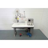 PFAFF 8304/002 Heat Sealing Machine with Hot Wedge. Hot Wedge Temp up to 600 deg C. Heat Sealing Spe