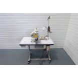 Brother KE-430C-01 Electronic Lockstitch Bar Tacker Machine. Max Sewing Speed 2700rpm.